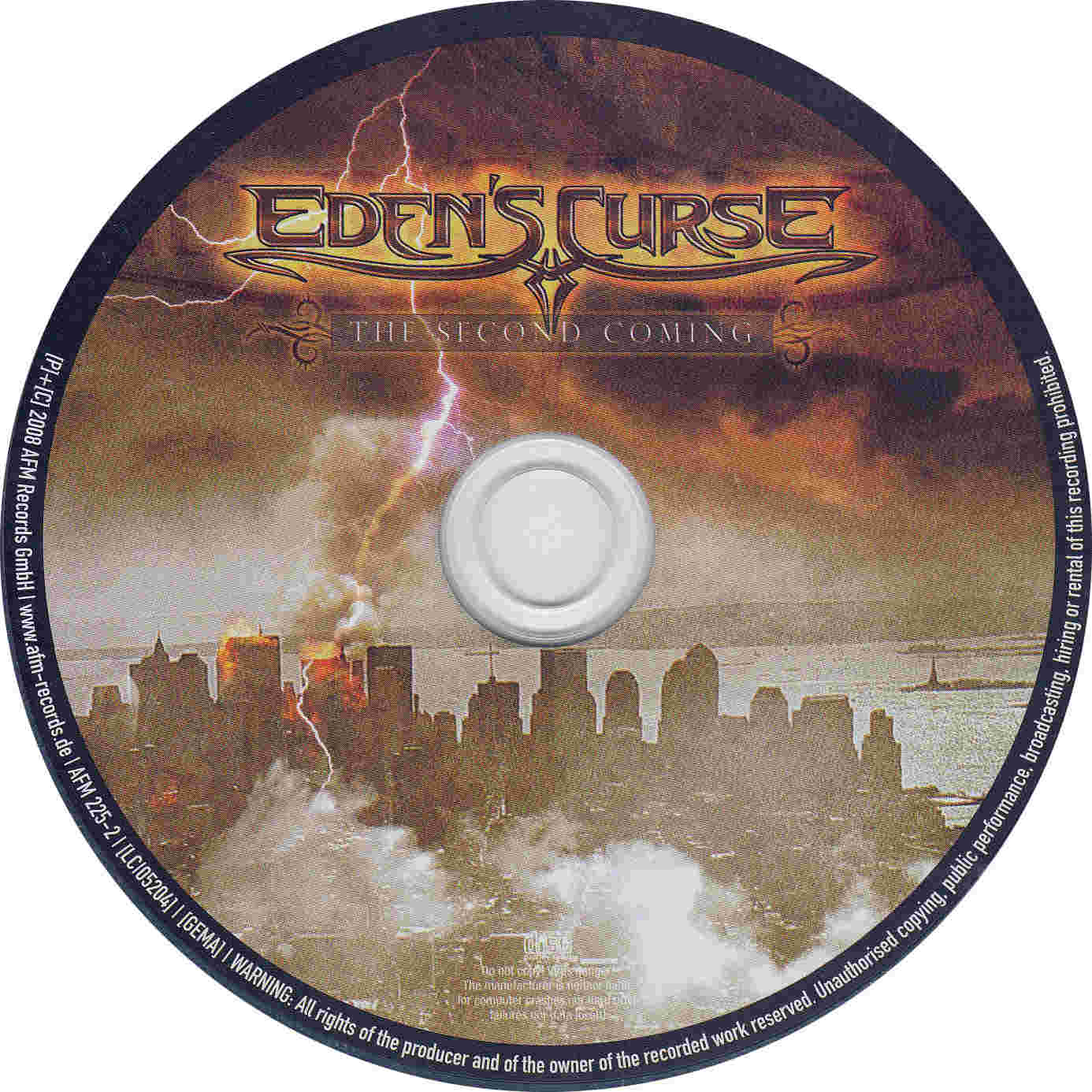 Edens Curse  The Second Coming : CD